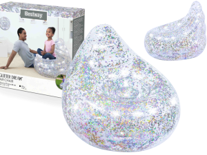 Glitter fotelja na napuhavanje 72 x 72 x 64 cm Bestway 75105
