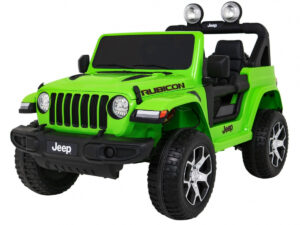 Licencirani auto na akumulator Jeep Wrangler Rubicon 4x4 - zeleni