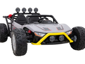 Buggy na akumulator Racing 5 - dvosjed - sivi