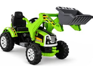 Bager na akumulator Excavator King - zeleni