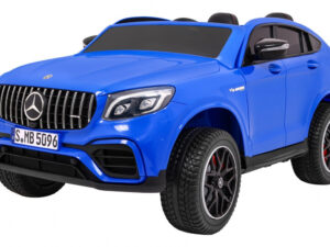 Licencirani auto na akumulator Mercedes GLC 63S - dvosjed - plavi