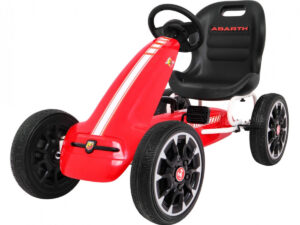 Go-kart na pedale ABARTH - crveni