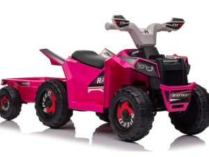 Quad na akumulator s prikolicom XMX630T - rozi