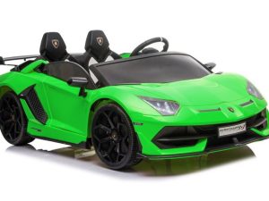 Licencirani auto na akumulator Lamborghini Aventador SX2028 - dvosjed - zeleni