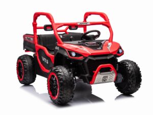 Buggy na akumulator UTV Racing 4x4 - DVOSJED - crveni