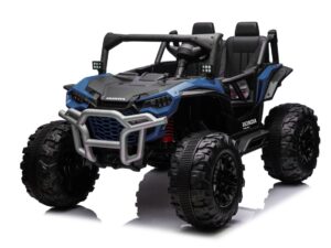 Licencirani buggy na akumulator HONDA 4x4 Off-Road - dvosjed - plavi
