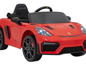 Licencirani auto na akumulator Porsche 718 - crveni