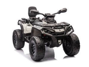 Quad na akumulator Can-Am Outlander ATV 4x4 200W - sivi