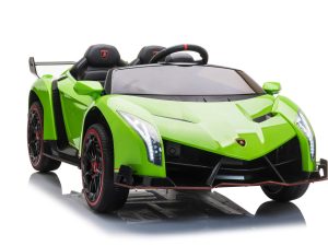 Licencirani auto na akumulator Lamborghini Veneno 4x4 - dvosjed - zeleni