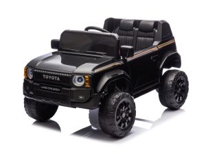 Licencirani auto na akumulator Toyota Land Cruiser PRADO 4x4 - crni