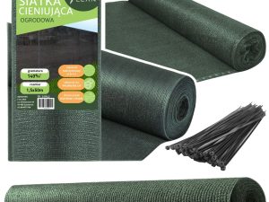 Zaštitna mreža za ogradu 1.5M x 50M 140g/m² - zelena