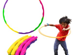 Hula Hop za sastavljanje sa 7 elemenata 50cm - šarena