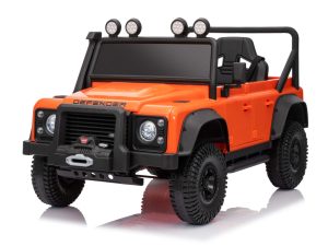 Licencirani auto na akumulator Land Rover Defender 110 SVX Concept - narančasti