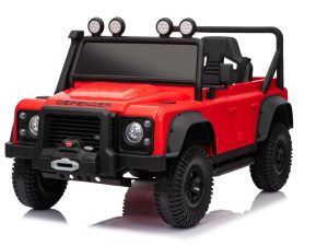 Licencirani auto na akumulator Land Rover Defender 110 SVX Concept - crveni