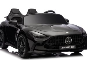 Licencirani auto na akumulator Mercedes GT63 AMG DK-GT63 24V - dvosjed - crni/lakirani