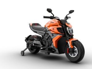 Licencirani motor na akumulator Ducati Diavel x Bentley - narančasti