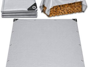 Vodootporna zaštitna cerada 200 x 400 cm – siva