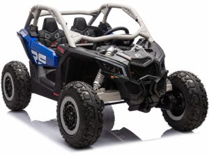Buggy na akumulator Maverick CAN-AM Turbo Air DK-CA001 4x4 - dvosjed - sivo/plavi- lakirani